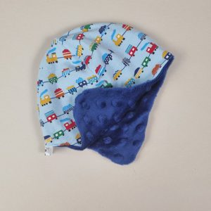 Zimska kapa za bebe i djecu-Plavi vlak