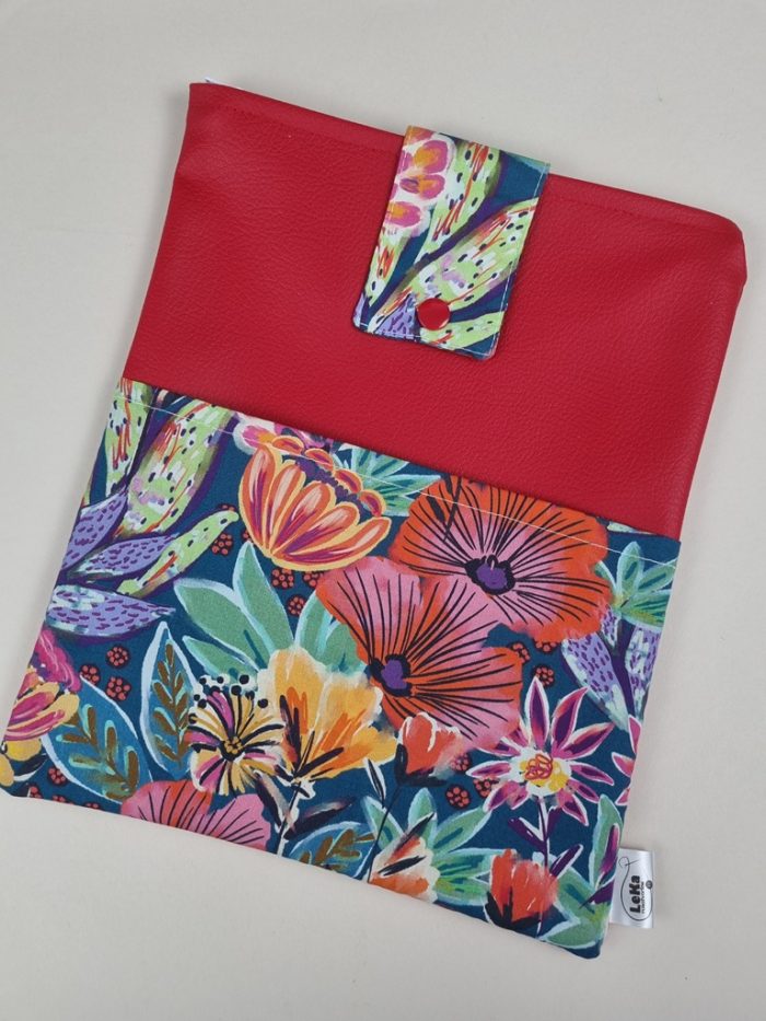 Pidžama za knjige- Book sleeve-Tropsko crvena