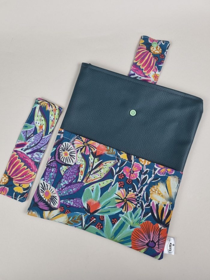 Pidžama za knjige- Book sleeve-Tropsko zelena - Slika 2
