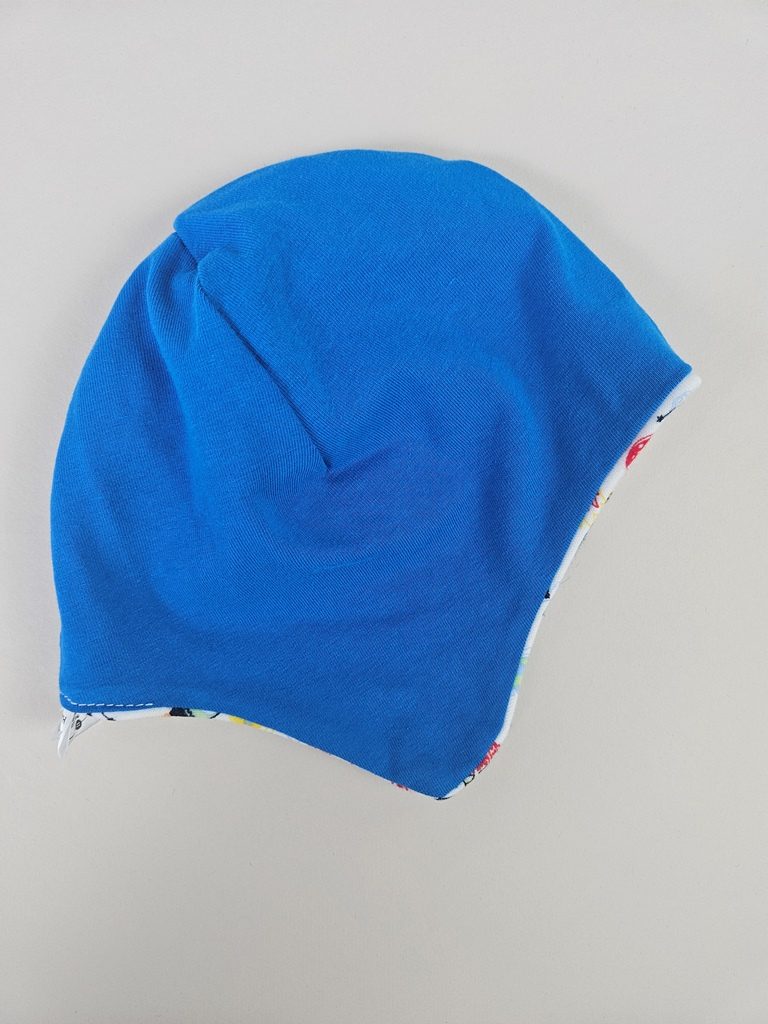 Dvostrana kapica- pamuk -Plave rakete - Slika 2