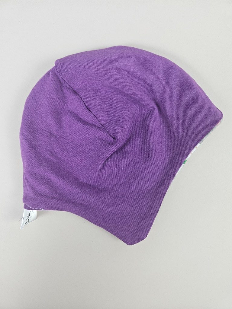 Dvostrana kapica- pamuk -Ljubičaste ljame - Slika 2