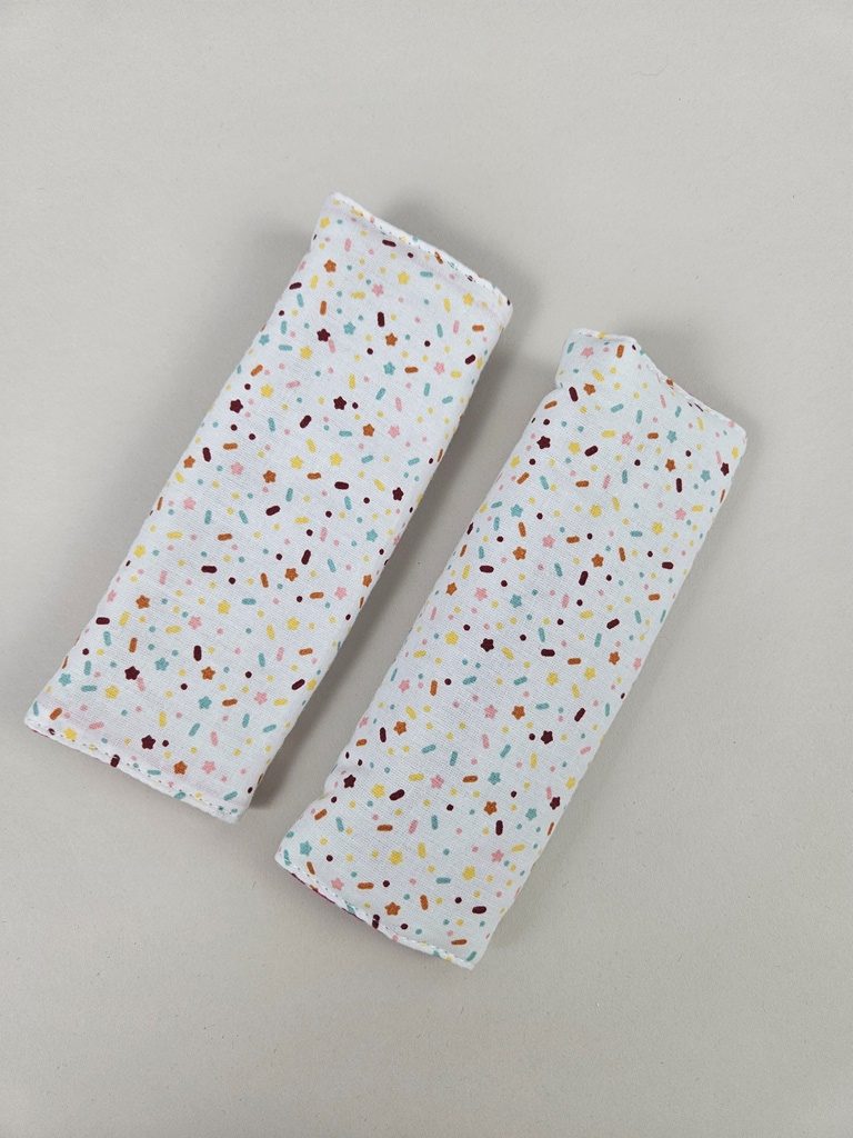 Gricke - jastučići za pojaseve dječjih kolica- Šareno i točkice - Slika 2