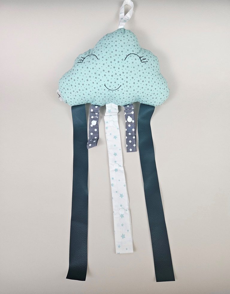 Organizator ukrasa za kosu-veseli oblak 7