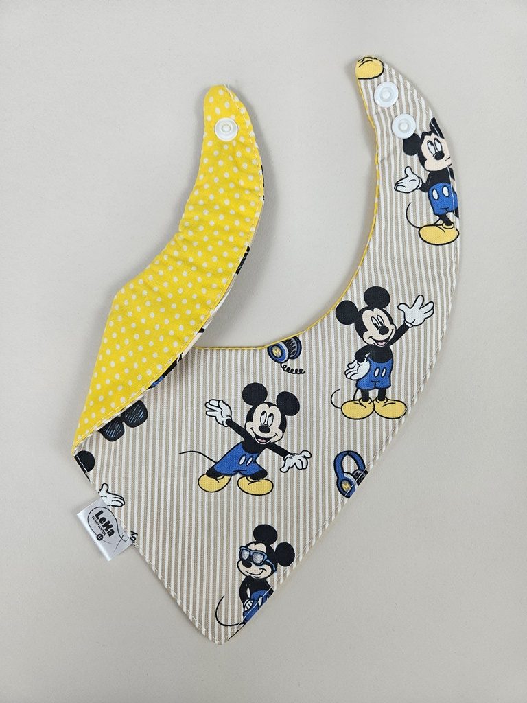 Dvostrani nepropusni slinček- Mickey i točkice