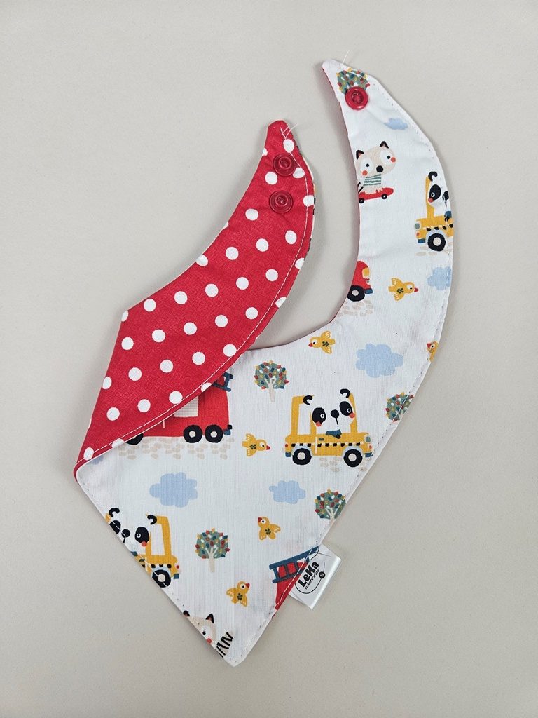 Dvostrani nepropusni slinček- Pandice i točke