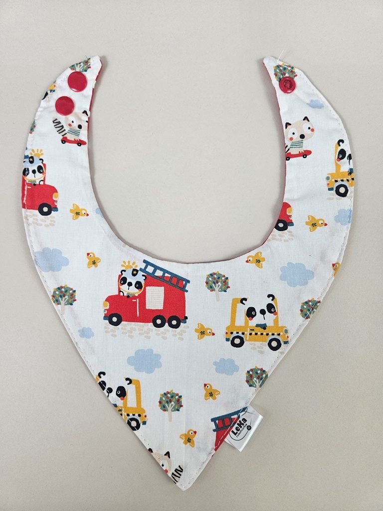 Dvostrani nepropusni slinček- Pandice i točke - Slika 3