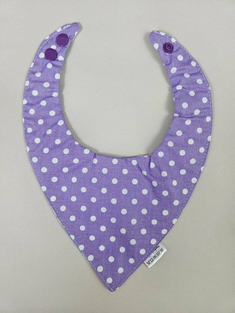 Dvostrani nepropusni slinček- Jednorozi i točke - Slika 2