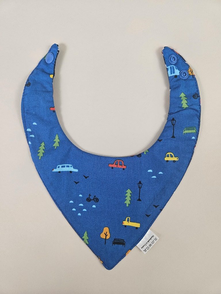 Dvostrani nepropusni slinček- Autići i vatrogasci - Slika 2