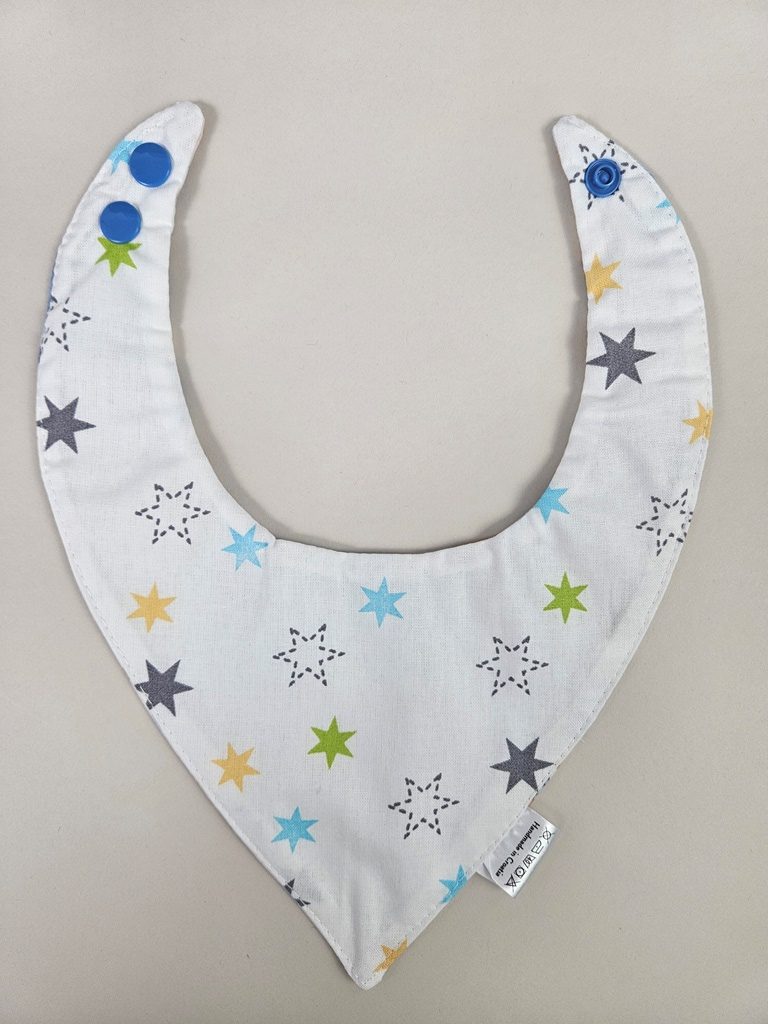 Dvostrani nepropusni slinček-medvjedići i zvjezdice - Slika 2