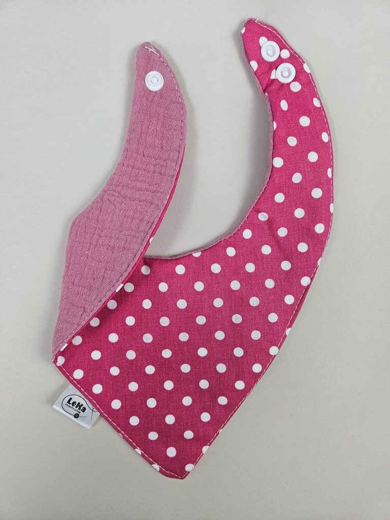 Dvostrani nepropusni slinček- Točkice i muslin