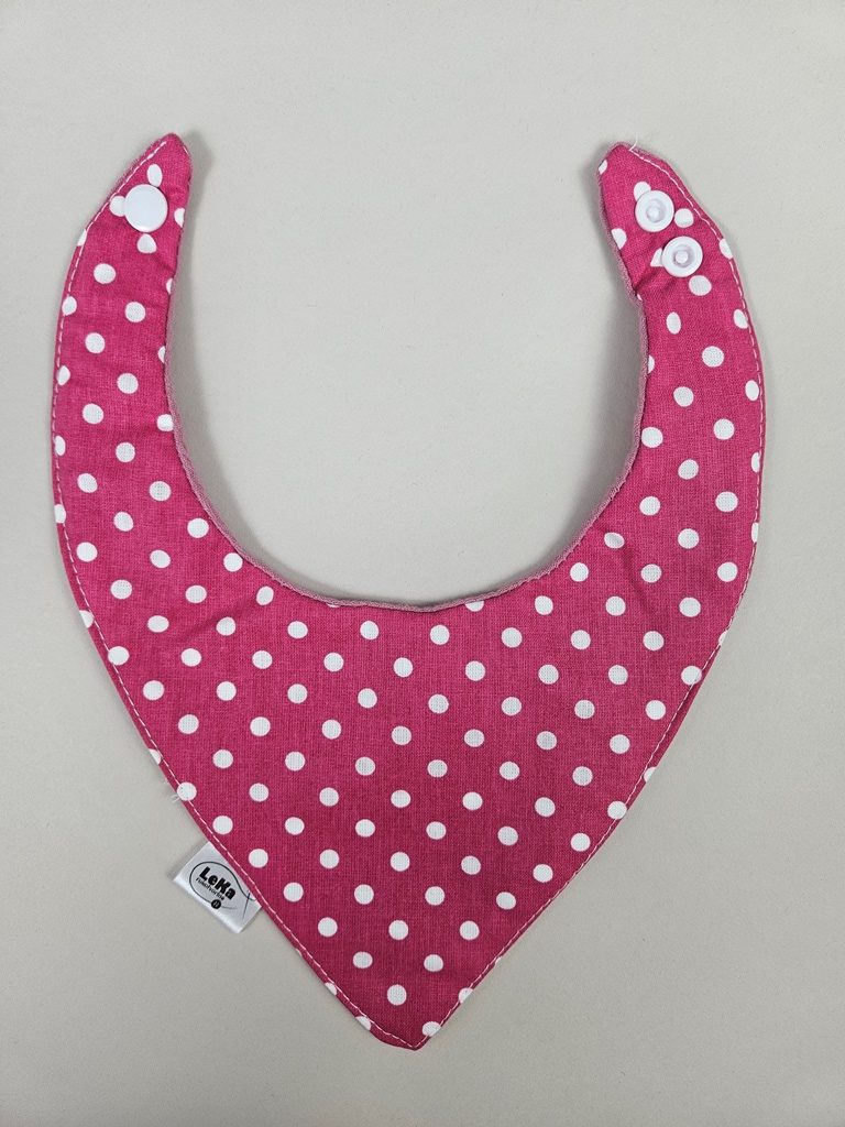 Dvostrani nepropusni slinček- Točkice i muslin - Slika 3