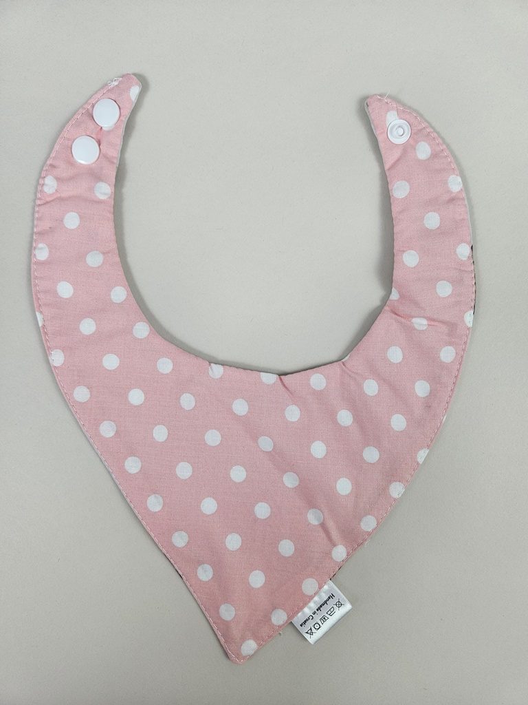 Dvostrani nepropusni slinček-djevojčica s mjesecom - Slika 2